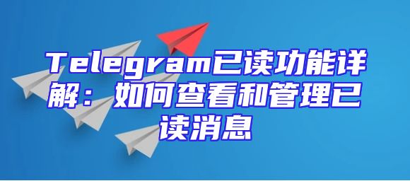 Telegram已读功能详解：如何查看和管理已读消息
