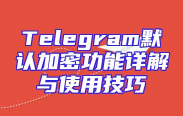 Telegram默认加密功能详解与使用技巧