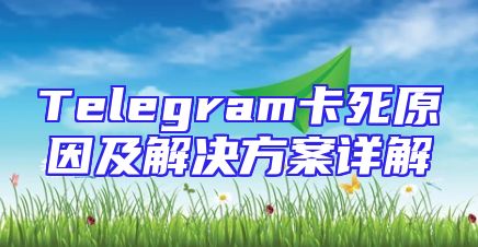 Telegram卡死原因及解决方案详解