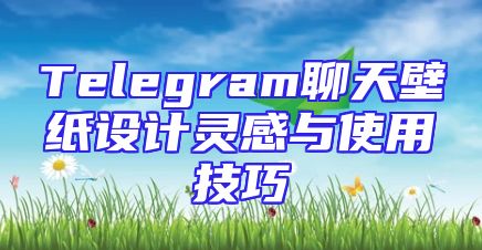 Telegram聊天壁纸设计灵感与使用技巧