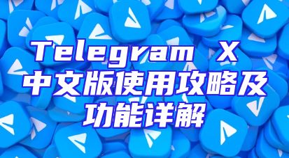 Telegram X 中文版使用攻略及功能详解