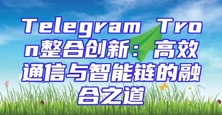 Telegram Tron整合创新：高效通信与智能链的融合之道