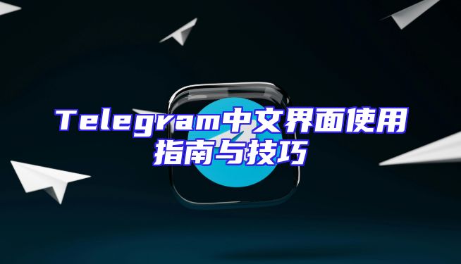 Telegram中文界面使用指南与技巧