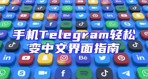手机Telegram轻松变中文界面指南