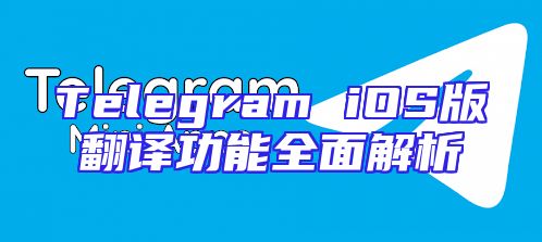 Telegram iOS版翻译功能全面解析