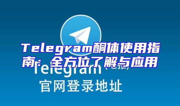 Telegram酮体使用指南：全方位了解与应用