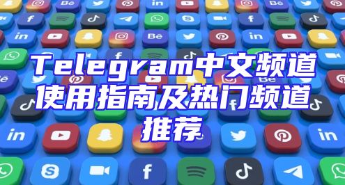 Telegram中文频道使用指南及热门频道推荐