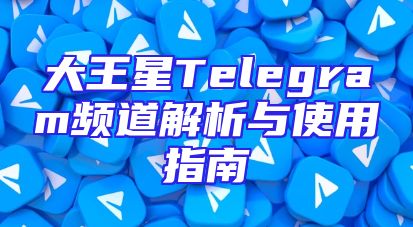 大王星Telegram频道解析与使用指南