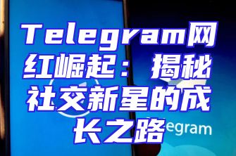 Telegram网红崛起：揭秘社交新星的成长之路