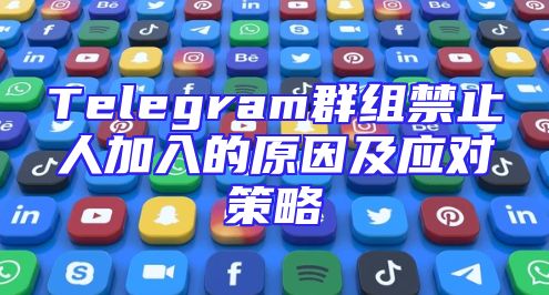 Telegram群组禁止人加入的原因及应对策略