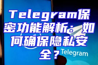 Telegram保密功能解析：如何确保隐私安全？