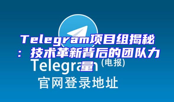 Telegram项目组揭秘：技术革新背后的团队力量