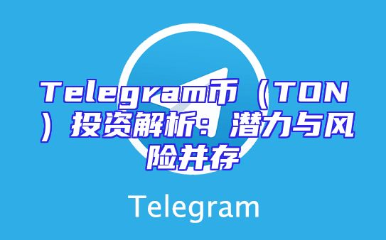 Telegram币（TON）投资解析：潜力与风险并存