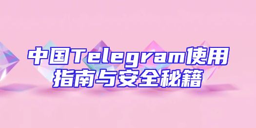 中国Telegram使用指南与安全秘籍