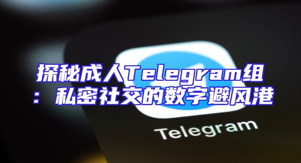 探秘成人Telegram组：私密社交的数字避风港