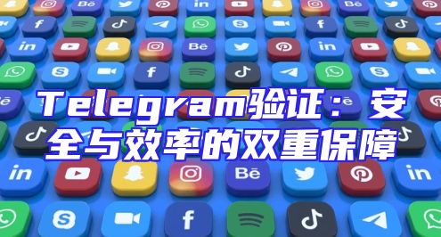 Telegram验证：安全与效率的双重保障