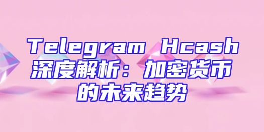 Telegram Hcash深度解析：加密货币的未来趋势