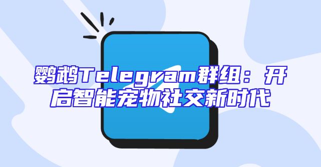 鹦鹉Telegram群组：开启智能宠物社交新时代