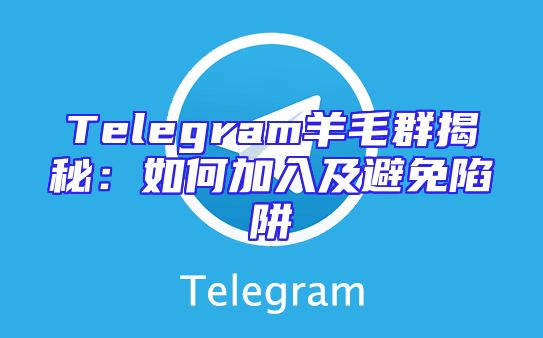 Telegram羊毛群揭秘：如何加入及避免陷阱