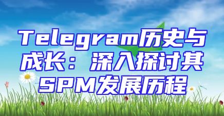 Telegram历史与成长：深入探讨其SPM发展历程